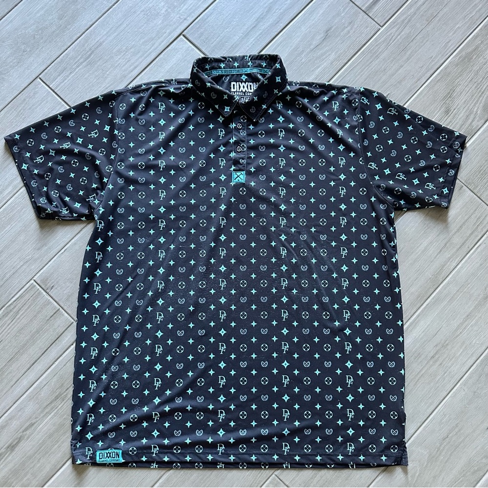 Dixxon Flannel Shirt Mens 2XL XXL Polo Bougie Party Gothic Grunge Rock